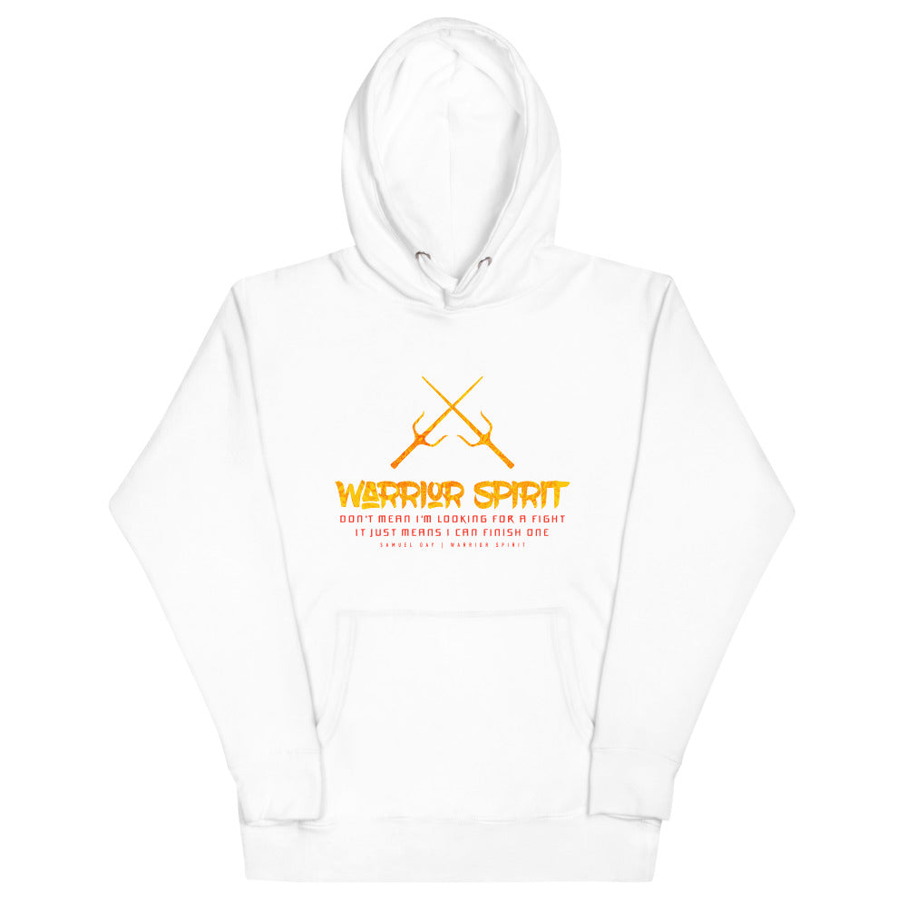 Warrior Spirit Golden Sai Pullover Hoodie - Lyrics