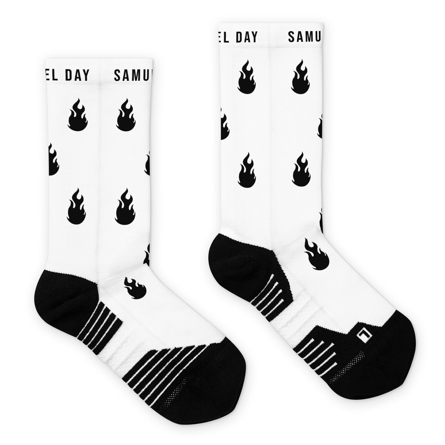 Flame Logo Basketball Socks