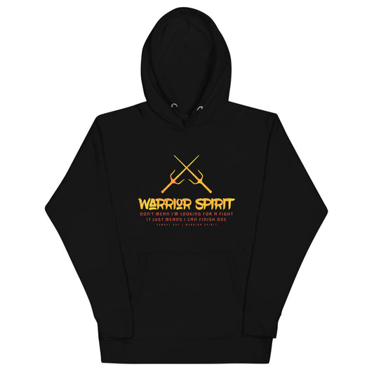 Warrior Spirit Golden Sai Pullover Hoodie - Lyrics