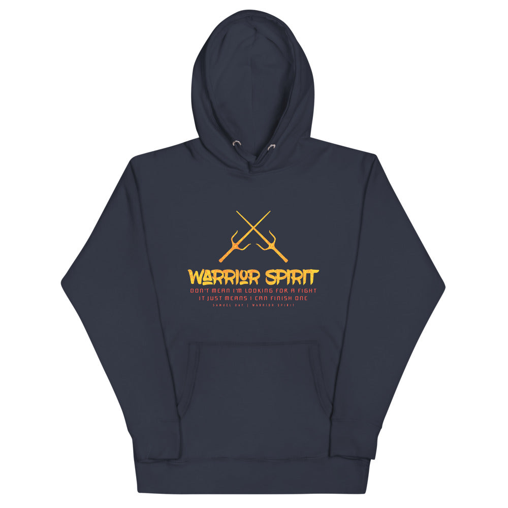 Warrior Spirit Golden Sai Pullover Hoodie - Lyrics