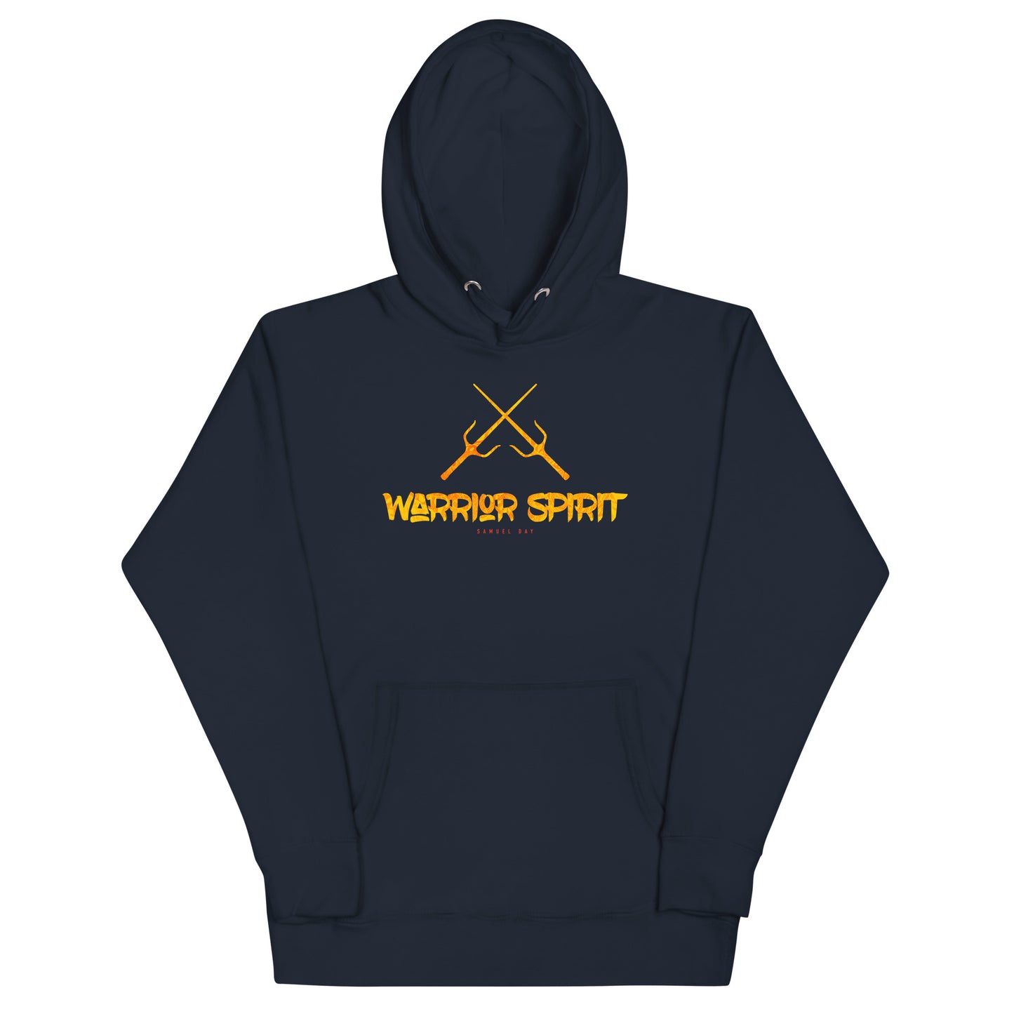 Warrior Spirit Golden Sai Pullover Hoodie - No Lyrics